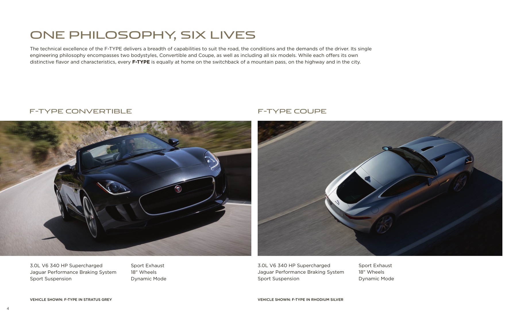 2015 Jaguar F-Type Brochure Page 16
